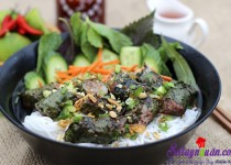 Bò cuốn lá lốt lạ miệng