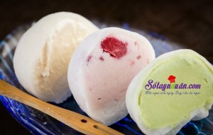 Món ngon cuối tuần, Cách làm bánh mochi bằng lò vi sóng