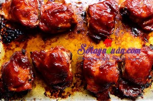 Món nướng, cách làm đùi gà nướng BBQ