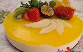 Bánh mousse, cách làm bánh mousse chanh leo
