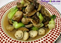 Nấm xào cải chíp