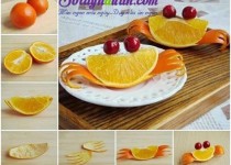 Bày đĩa cam đẹp – cả nhà thích mê