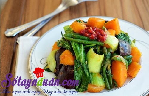 Nấu ăn món ngon mỗi ngày với Rau cải, rau xào củ quả