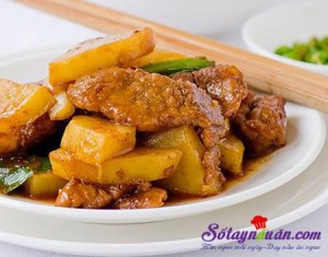 Món ăn Việt Nam, Hướng dẫn cách làm thịt heo xào khoai tây cực ngon