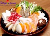 Lẩu nấm hải sản cho ngày đông thêm ấm áp