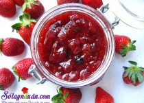 Cách làm mứt dâu tây