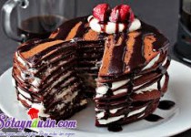 Bánh kếp vị cà phê thơm ngon cho bữa sáng