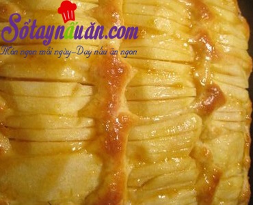 Cách làm bánh táo nở hoa cực dễ