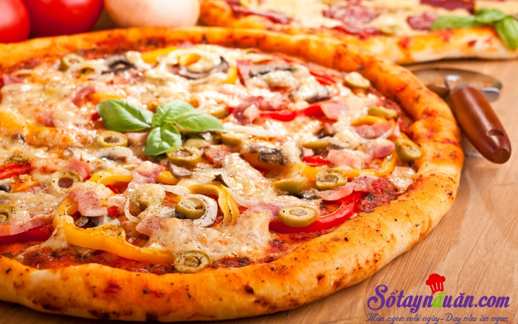 Mách bạn hơn 26 cách làm bánh pizza bằng chảo siêu đỉnh