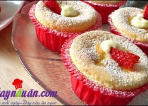 Cách làm Cupcake Hokkaido xốp mềm đầy quyến rũ