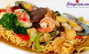 Món ngon cuối tuần, Cách làm mì xào giòn thập cẩm hải sản ngon