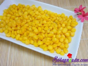 Món ngon cuối tuần, Hướng dẫn cách làm ngô chiên bơ thơm ngon, giòn rụm