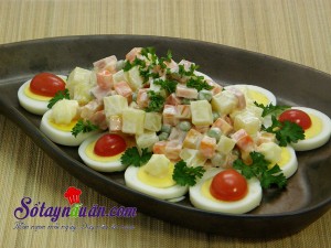 Món ngon cuối tuần, Cách làm salad nga