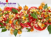 Salad cà chua ngô ngọt