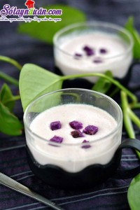 Món chè, Nấu chè khoai lang sữa nóng hổi cho ngày lạnh