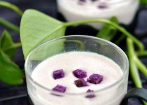 Nấu chè khoai lang sữa nóng hổi cho ngày lạnh