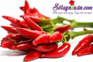 Mẹo vặt, Sử dụng ớt đúng cách