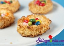 Bánh dừa tổ chim nướng
