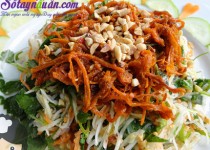 Nộm bò khô tự làm ngon không kém đi ăn hàng