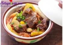 Bắp bò kho dứa bổ dưỡng