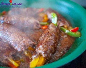 Món ăn Việt Nam, bò cuốn nhật 5