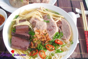 Món ăn Việt Nam, bún mặng vịt 6
