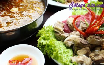 Nấu ăn món ngon mỗi ngày với Nấm, cách nấu lẩu sườn sụn