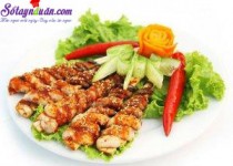 Bạch tuộc nướng sốt cay lạ miệng