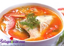 Bí quyết nấu canh chua cá điêu hồng ngon miễn chê