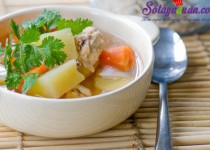 Bí quyết nấu canh khoai tây với sườn ngon đúng điệu