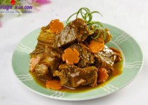 Bò kho nước dừa-thơm ngon hấp dẫn