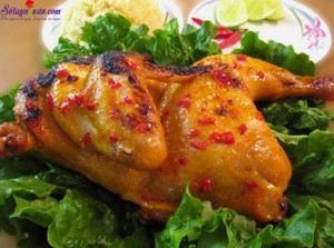 Món ngon mỗi ngày, cách làm gà nướng muối 4