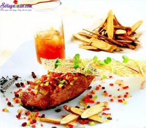 Món ngon mỗi ngày, cách làm ức vịt nướng xốt canh muối