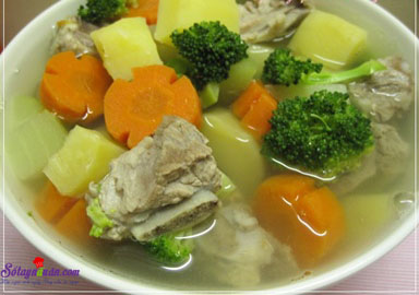 Rất Hay: Cách nấu nướng canh súp với sườn non rau quả vừa thơm vừa ngon, xẻ dưỡng