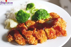 Món ngon cuối tuần, cách làm gà rán kiểu nhật 1