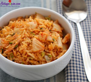 Món ngon mỗi ngày, cơm rang kim chi 1