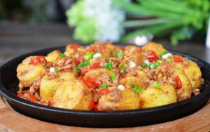 Món ăn miền Nam, đậu hũ sốt cà chua thịt bằm