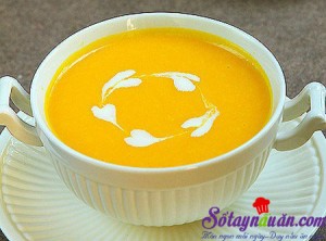 Khai vị tráng miệng, Bí quyết nấu súp bí đỏ ngon đến miếng cuối cùng
