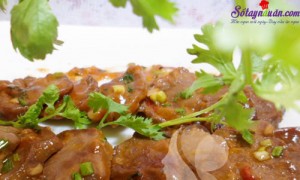 Món ăn miền Nam, cách làm lưỡi xào chua ngọt 9