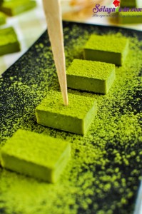 Khai vị tráng miệng, cách làm matcha socola