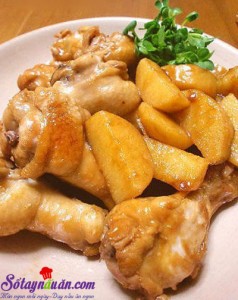 Món ăn miền Nam, Cách làm món gà hầm khoai tây bổ dưỡng cho cả gia đình