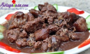 Món nhậu, Cách nấu rượu mận từ thịt chó ngon chảy nước miếng