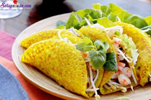Món ngon cuối tuần, cách làm bánh xèo tại nhà