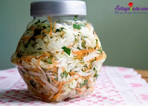 Mẹo vặt, cách muối dưa bắp cả
