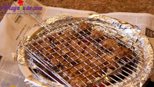 Mẹo vặt, cách nướng chả không cần lò than 4