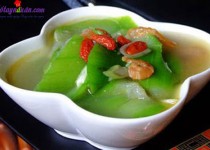 Cách làm canh mướp nấu tôm đơn giản mà ngon