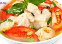 Ngao nấu riêu – món ăn ngọt mát của mùa hè