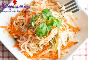 Món nộm gỏi, Hướng dẫn cách làm nộm su hào cà rốt chuẩn vị miền Bắc