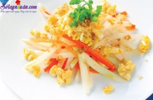 Món ngon cuối tuần, thực đơn với củ cải cho người béo