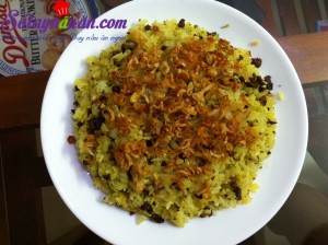 Món ngon cuối tuần, Hướng dẫn làm xôi chim bồ câu đơn giản mà lại thơm ngon bổ dưỡng